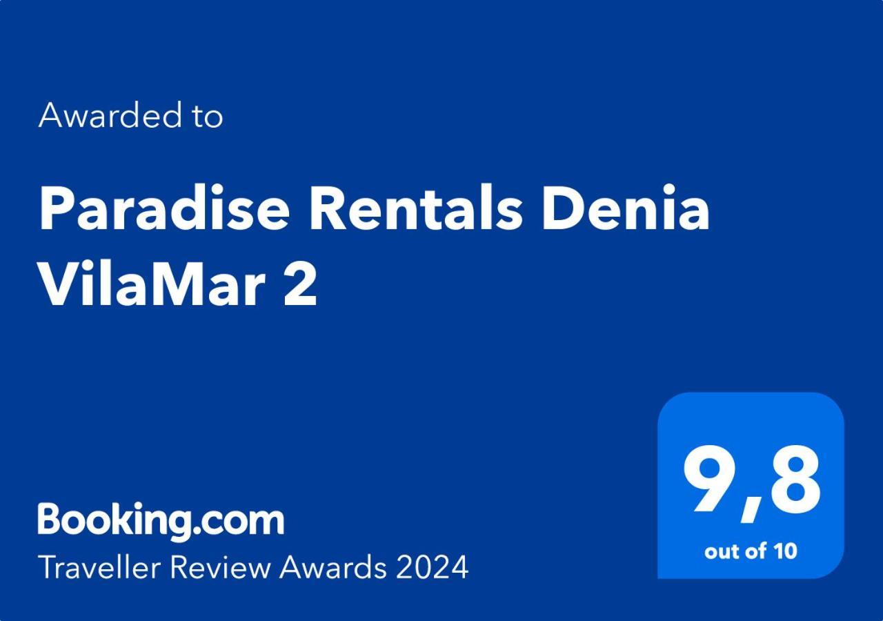 Paradise Rentals Denia Vilamar 2 Exterior photo